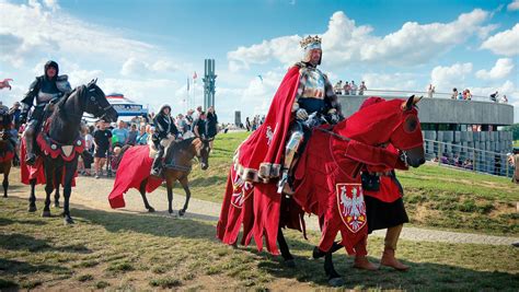 Inscenizacja Bitwy pod Grunwaldem bez rycerzy z Rosji Podróże