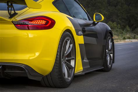 Exhilarating Porsche Cayman GT4-V Program