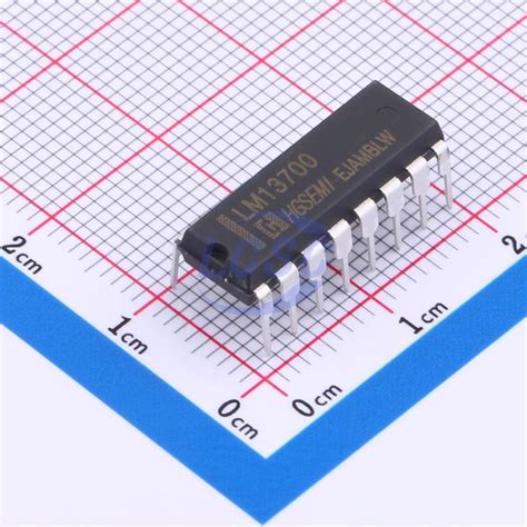 LM13700N HGSEMI Amplifiers Comparators LCSC Electronics