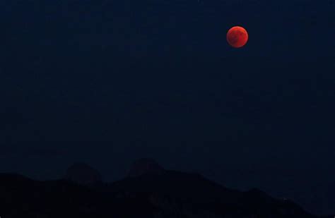 Luna De Sangre Eclipse Al Rojo Vivo As Fue El Espect Culo Que