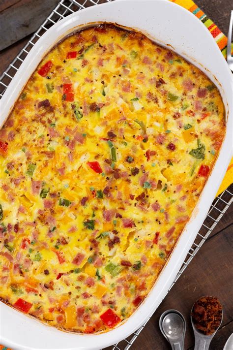 Healthy Breakfast Casserole Recipe - The Protein Chef