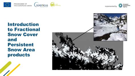 Introduction To The Snow And Ice Products Fractional Snow Cover And