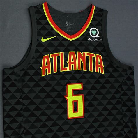 Omari Spellman Atlanta Hawks Rookie Debut Game Worn Icon Edition