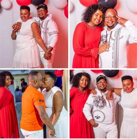 Man Celebrates Valentines Day With His Two Wives Photos