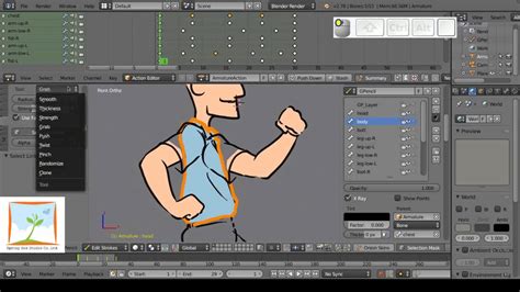 Review Blender Grease Pencil For Cutout Animation Youtube