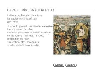 Literatura Precolombina Ppt Descarga Gratuita