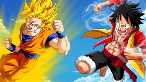 La Batalla Definitiva ¿goku O Luffy Descubre Quién Es El Más Fuerte