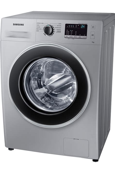 Lave Linge Hublot Samsung Ww70j3480g Silver 4314832 Darty