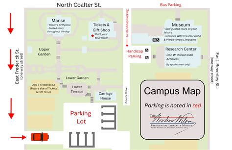Hours, Directions, and Parking — Woodrow Wilson