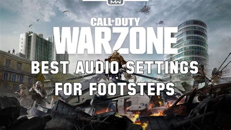 Call Of Duty Warzone Best Audio Settings For Clean Clear And Crisp