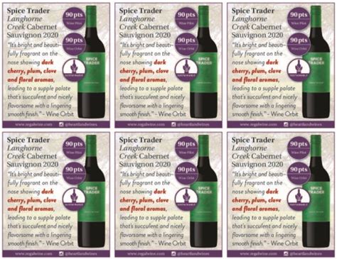 Spice Trader Cab Sauv 2020 ST Regal Wine Imports