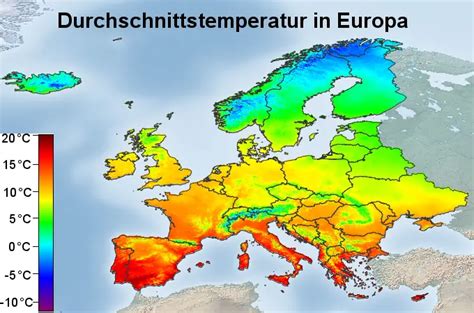 Klima Europa Wetter Beste Reisezeit Klimatabelle