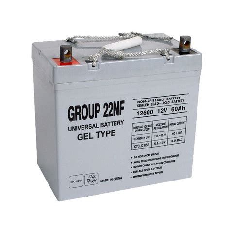 UB 22NF Gel Deep Cycle Battery Impact Battery