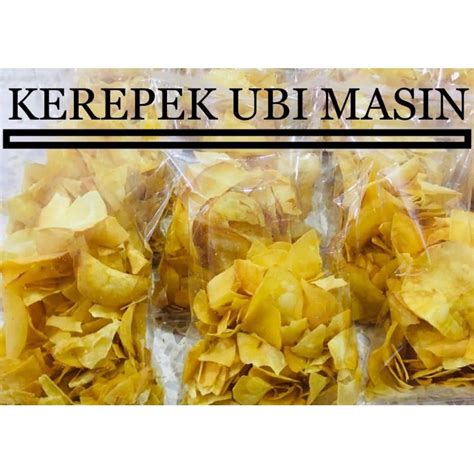 Kerepek Ubi Masin 500gm Shopee Malaysia