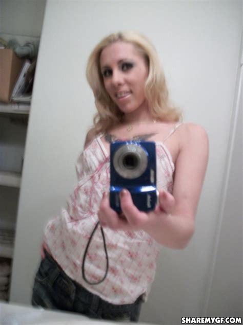 Hot Blonde GF With Tattoos Takes Selfies Of Her Tight Body Porn Pictures XXX Photos Sex Images