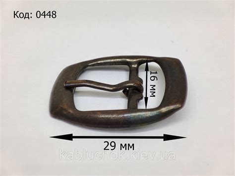 Купить Пряжка для обуви 0448 (29х16 мм), цена 10 ₴ — Prom.ua (ID ...