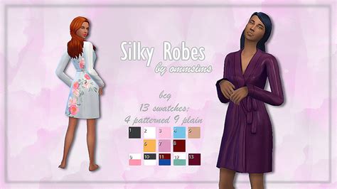 Best Sims 4 Bathrobe CC (Male + Female ) - All Sims CC