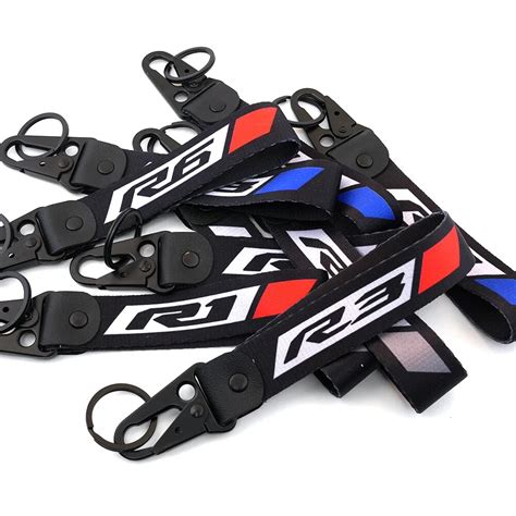 Motorcycle Accessories Embroidery Key Chain Keychain Keyring For Yamaha