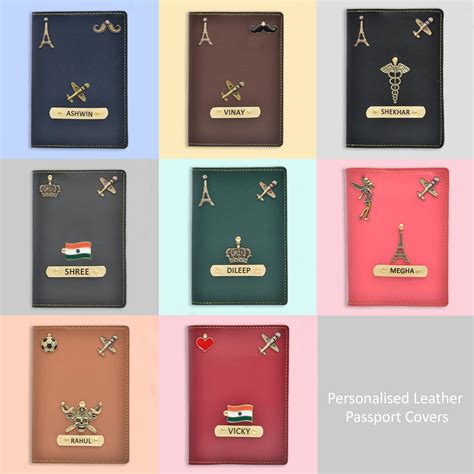 Customized Passport Cover, Personalised Passport Cover | Zestpics