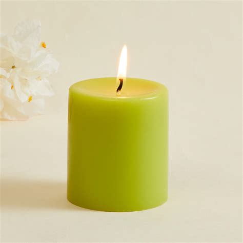 Buy Colour Connect Jasmine Scented Pillar Candle From Home Centre At