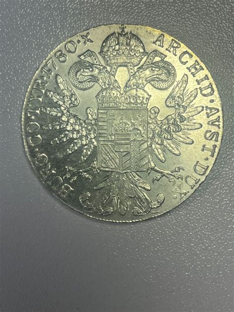 Austrian Maria Theresa Thaler Restrike Uncirculated Silver