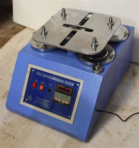 220 V Mild Steel Martindale Abrasion Tester For Material Testing At