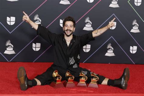 Con 4 Premios Camilo Es El Gran Ganador De Los Latin Grammy 2021