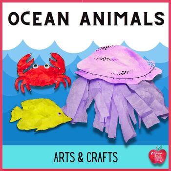 Ocean Animals Crafts by Research Based Teaching Tools | TPT