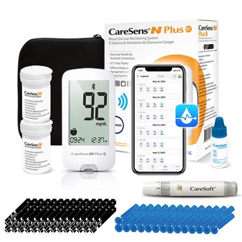 Mua Caresens N Plus Bluetooth Blood Glucose Monitor Kit Test