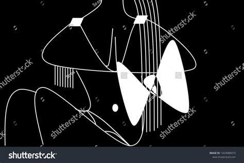 Lady Butterfly Sexy Woman Bikini On Stock Illustration Shutterstock