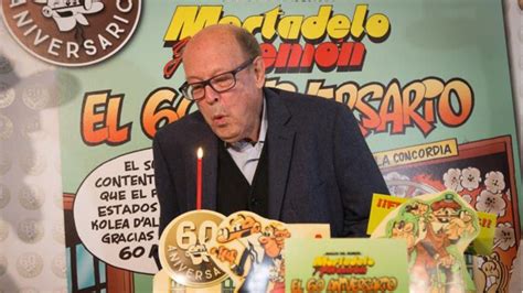 Muere Francisco Iba Ez El Legendario Creador De Mortadelo Y Filem N