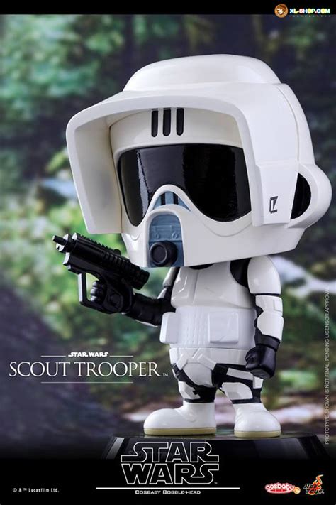 Hot Toys COSB310 Star Wars Cosbaby S Bobble Head Series Scout Trooper