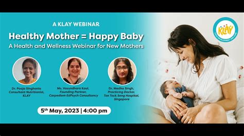 Heathy Mother Happy Baby A Health And Wellness Webinar For New