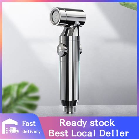 Water Saving Handheld Shower Head High Pressure Chrome 3 Spary Setting