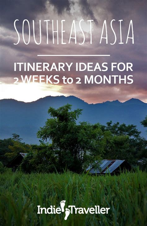 Southeast Asia Itineraries Travel Routes Ultimate Guide Artofit