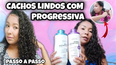 Progressiva Em Cabelo Cacheado Passo A Passo Cachos Definidos E Sem