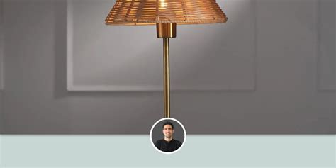 Natural Cane Lamp By Fig Living Wescover Lamps