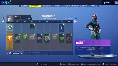 Here Are All The New Season 7 Battle Pass Skins In Fortnite Battle