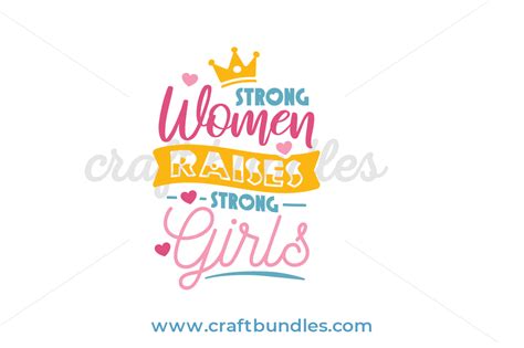 Strong Women Svg