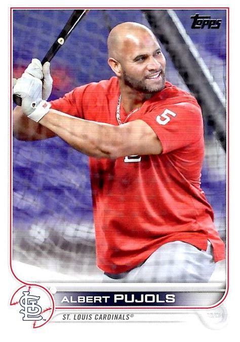 Topps Update Us Albert Pujols Trading Card Database