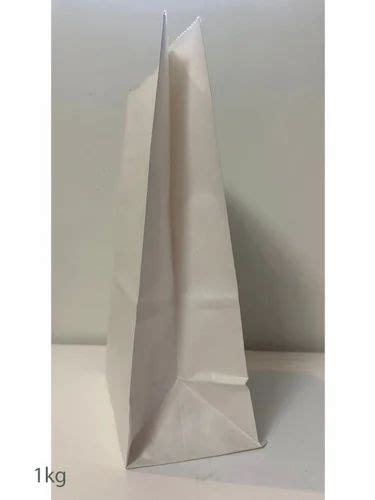 White 1kg Bleach Kraft Paper Bag For Shopping At Rs 130 Kg In Idar