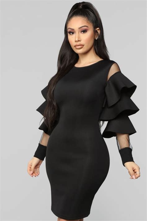 Statement To Make Dress Black Elegant Dresses For Women Corporate