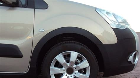 Citroen Berlingo 2008↗ Пластиковые Накладки на Арки (2 Боковых Двери ...