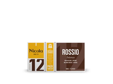 Cápsulas Nicola Rossio Café Intenso Intensidade 10 30un Auchan