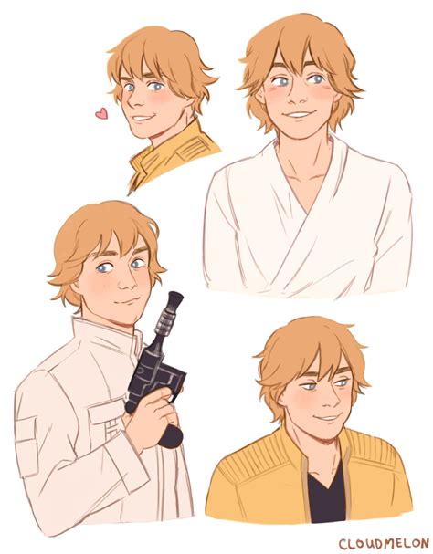 Citruslucysome Luke Skywalkers A Beautiful Smile A Wonderful Friend