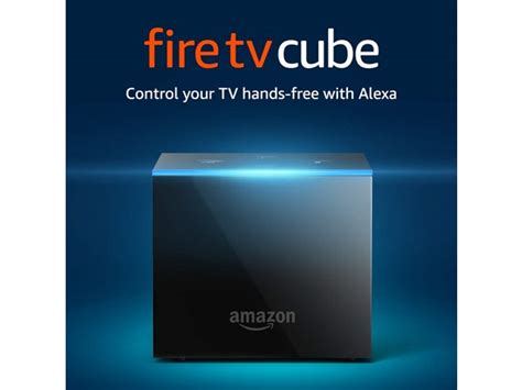 Amazon Fire TV Cube Media Player with 2nd Alexa Voice Remote