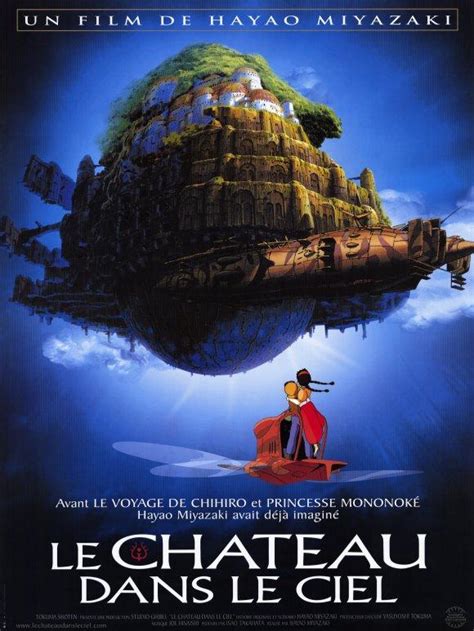 Affiche Du Film Le Ch Teau Dans Le Ciel Acheter Affiche Du Film Le