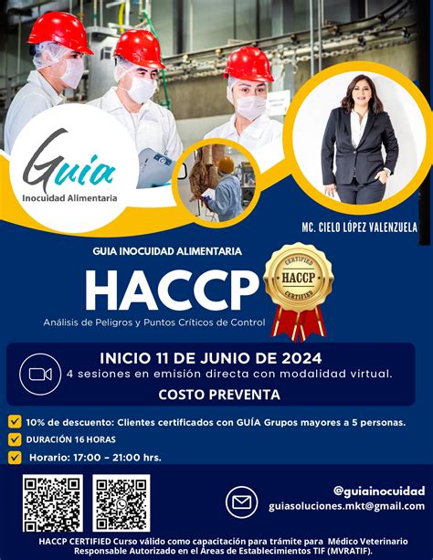 Curso de HACCP Análisis de Peligros y Puntos Críticos de Control