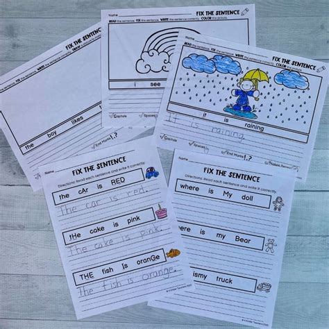 Sentences For Kindergarten 11 Activities That Make Teaching Sentences Fun 4 Kinder Teachers