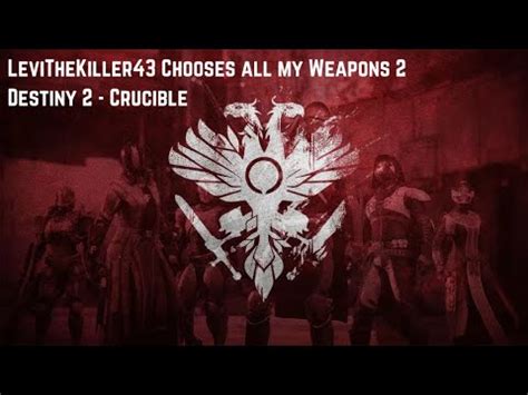 We Choose Each Others Weapons 2 Destiny 2 W LeviTheKiller43 YouTube